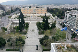 Πλατεία συντάγματος άδεια καραντίνα