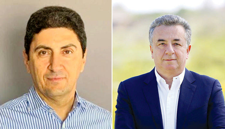 ο υφυπουργός Αθλητισμού, Λευτέρης Αυγενάκης και ο περιφερειάρχης Σταύρος Αρναουτάκης