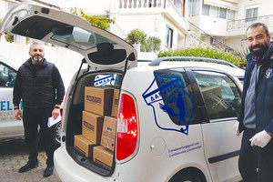 Ο Α.Ο. Δαμάστα διέθεσε για τις ανάγκες των κοινωνικών υπηρεσιών του Μαλεβιζίου αυτοκίνητο και οδηγό,