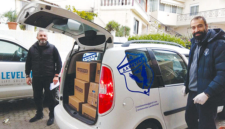 Ο Α.Ο. Δαμάστα διέθεσε για τις ανάγκες των κοινωνικών υπηρεσιών του Μαλεβιζίου αυτοκίνητο και οδηγό,