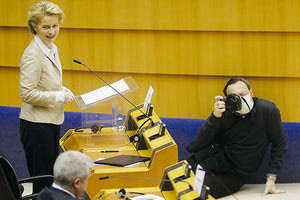 Η πρόεδρος της Κομισιόν Ούρσουλα Φον Ντερ Λάιεν