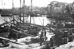 Η φωτογραφία της ημέρας: Ηράκλειο, το παλιό λιμάνι στα 1911