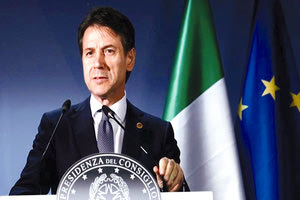 ο πρωθυπουργός της Ιταλίας Τζουζέπε Κόντε