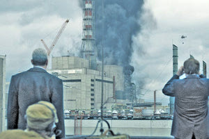 η πρόσφατη δασική πυρκαγιά στην περιοχή του πυρηνικού σταθμού Τσέρνομπιλ της Ουκρανίας.