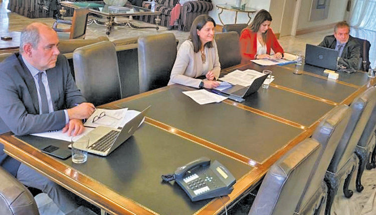 το νέο νομοσχέδιο του Υπουργείου Παιδείας από την υπουργό, κα Νίκη Κεραμέως, καθώς και από τους υφυπουργούς, κ.κ. Σοφία Ζαχαράκη και Βασίλη Διγαλάκη.