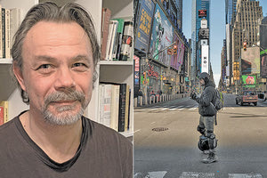 Ο Νίκος Αποστολάκης περιγράφει τη ζωή στη Νέα Υόρκη, την πόλη-φάντασμα