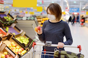 σούπερ μάρκετ στην εποχή του κοροναϊού