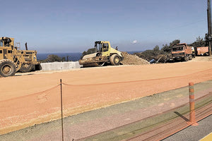 Έργα των κόμβων Αγίας Πελαγίας και Αχλάδας