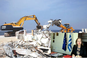 ΚΑΤΕΔΑΦΙΣΕΙΣ ΑΥΘΑΙΡΕΤΩΝ ΣΤΟΝ ΑΙΓΙΑΛΟ: Μπουλντόζες μετά το Ελεγκτικό Συνέδριο