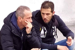 Ο Κλωνάρης με τον κ. Σουτζή