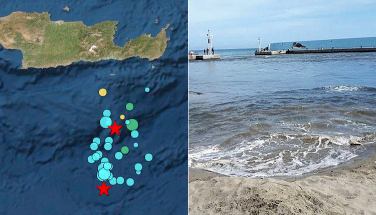 Στην Άρβη σημειώθηκε ένα μικρό τσουνάμι λόγω του σεισμού