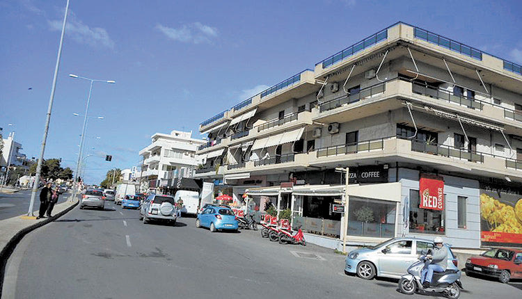στη λεωφ. Κνωσού