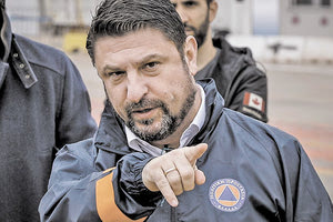 Ο υφυπουργός Πολιτικής Προστασίας και Διαχείρισης Κρίσεων, κ. Νίκος Χαρδαλιάς