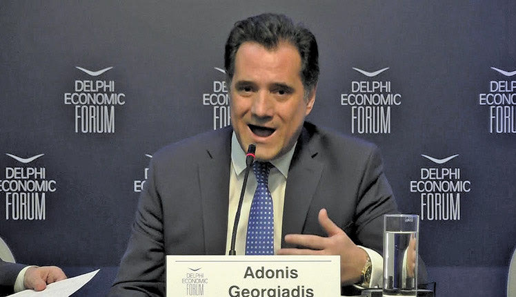 ο υπουργός Ανάπτυξης και Επενδύσεων ‘Αδωνις Γεωργιάδης