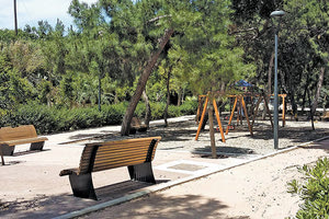 το αναπλασμένο πάρκο Γεωργιάδη