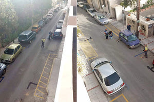 εφαρμογή του μέτρου της ελεγχόμενης στάθμευσης στο κέντρο της πόλης