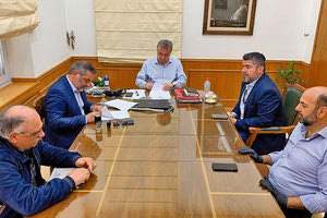 έργο της αποκατάστασης της στέγης του Γυμνασίου – Λυκείου Τζερμιάδων θα υλοποιήσει η  Περιφέρεια Κρήτης