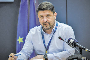 ο υφυπουργός Πολιτικής Προστασίας και Διαχείρισης Κρίσεων, κ. Νίκος Χαρδαλιάς