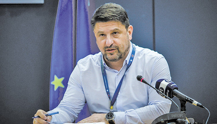 ο υφυπουργός Πολιτικής Προστασίας και Διαχείρισης Κρίσεων, κ. Νίκος Χαρδαλιάς
