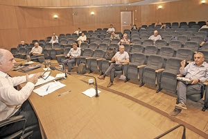 σύσκεψης που πραγματοποιήθηκε με πρωτοβουλία του Επιμελητηρίου Ηρακλείου για την ανάκαμψη