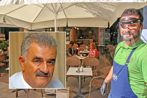 Ο πολιτικός προϊστάμενος της Δημοτικής Αστυνομίας κ. Μαρίνος Παττακός και τα καταστήματα εστίασης