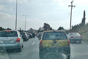 Κυκλοφοριακό κομφούζιο στον ΒΟΑΚ