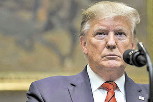 Ο Αμερικανός πρόεδρος Ντόναλντ Τραμπ