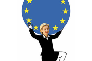 Η πρόεδρος της Κομισιόν Ούρσουλα φον ντερ Λάιεν