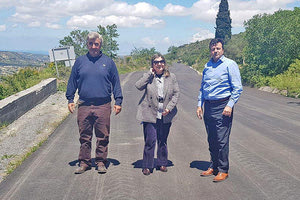 Συντήρηση του επαρχιακού δρόμου