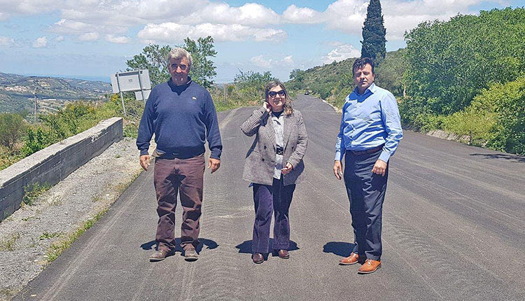 Συντήρηση του επαρχιακού δρόμου