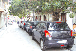 πρόβλημα στάθμευσης στο κέντρο του Ηρακλείου