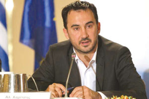 Ο τέως υπουργός Εσωτερικών Αλέξανδρος Χαρίτσης