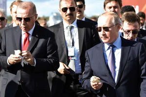 Οι πρόεδροι της Τουρκίας και της Ρωσίας Ερντογάν και Πούτιν