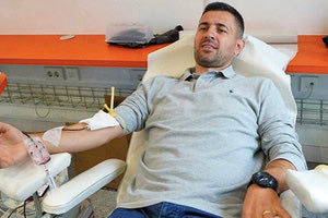 Ο προπονητής του ΟΦΗ που συμμετείχε ενεργά στην εθελοντική αιμοδοσία