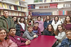 Η ομάδα δημιουργικής γραφής του 11ου Γυμνασίου Ηρακλείου