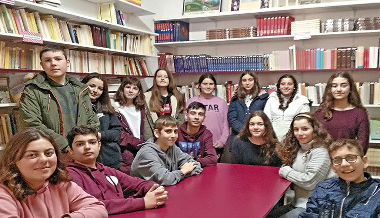 Η ομάδα δημιουργικής γραφής του 11ου Γυμνασίου Ηρακλείου