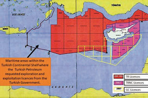 Ψευδοχάρτες παρουσιάζει η Τουρκία
