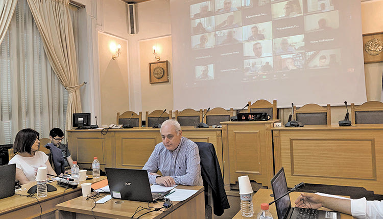 στο Περιφερειακό Συμβούλιο που πραγματοποιήθηκε με τηλεδιάσκεψη