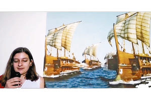 Πίσω στον χρόνο, στη μινωική εποχή... οι μαθητές του 12ου γυμνασίου