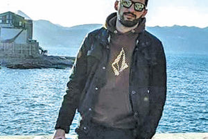 Ο άτυχος Γιώργος Μπουζέτος, ο οποίος έχασε τη ζωή του στη θαλάσσια περιοχή του Αγιοφάραγγου