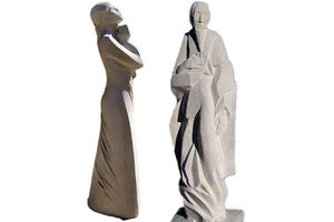 Τα γλυπτά που χάθηκαν προήλθαν από το 5ο Διεθνές Συμπόσιο του τότε δήμου Παλιανής 2010 (γλύπτης Gabriel Grama) και από το 7ο Διεθνές Συμπόσιο δήμου Ηρακλείου το 2014 (γλύπτης Pablo Costilludo G. Huertos)