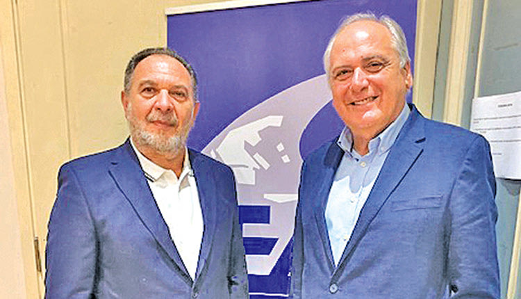 Συνάντηση με τον Διευθύνοντα Σύμβουλο της ΕΕΤΑΑ κ. Σπύρο Σπυρίδων , είχε ο πρόεδρος της ΠΕΔ Κρήτης κ. Γ. Κουράκης
