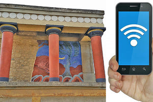 Δωρεάν Wi-Fi σε τέσσερις αρχαιολογικούς χώρους και μουσεία της Κρήτης