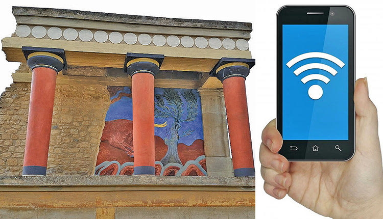 Δωρεάν Wi-Fi σε τέσσερις αρχαιολογικούς χώρους και μουσεία της Κρήτης