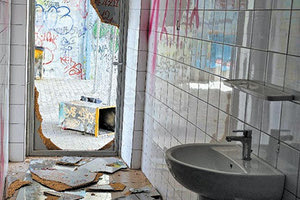 Δολιοφθορές έγιναν στο σχολικό συγκρότημα των 3ου και 4ου Γυμνασίου Χανίων