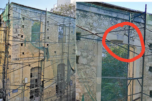 μέτρα προστασίας του ιστορικού Τρανταλλίδειου που βρίσκεται μια ανάσα πριν την κατάρρευση