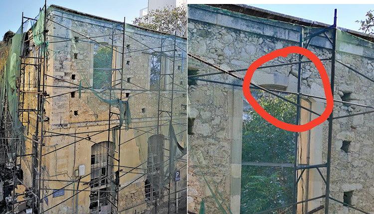 μέτρα προστασίας του ιστορικού Τρανταλλίδειου που βρίσκεται μια ανάσα πριν την κατάρρευση