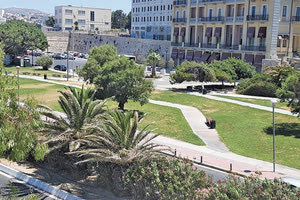 Εργασίες πρασίνου από τον Οργανισμό Λιμένος Ηρακλείου