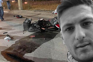 το τροχαίο με τον Υποσμηναγό Μανόλη Γαρεφαλάκη