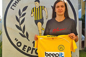 Τη φανέλα της γυναικείας ομάδας του Εργοτέλη, θα ξαναφορέσει  η Δανάη Σιδηρά!